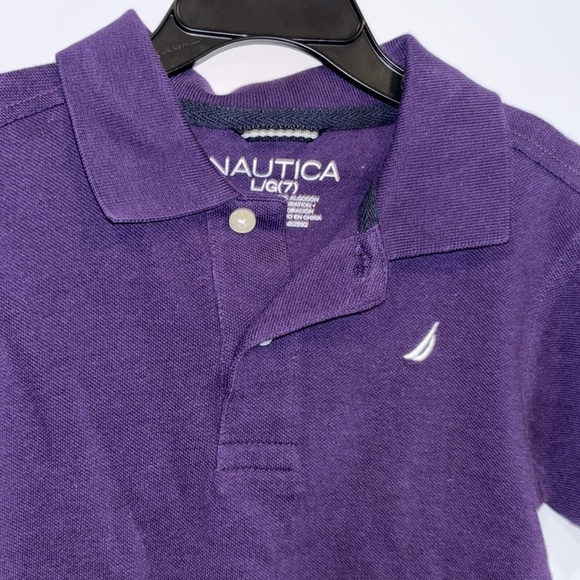 Boys Nautica Polo, sz 7 - Picture 1 of 4